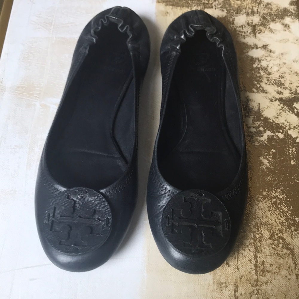 Tory Burch Navy ballet flats